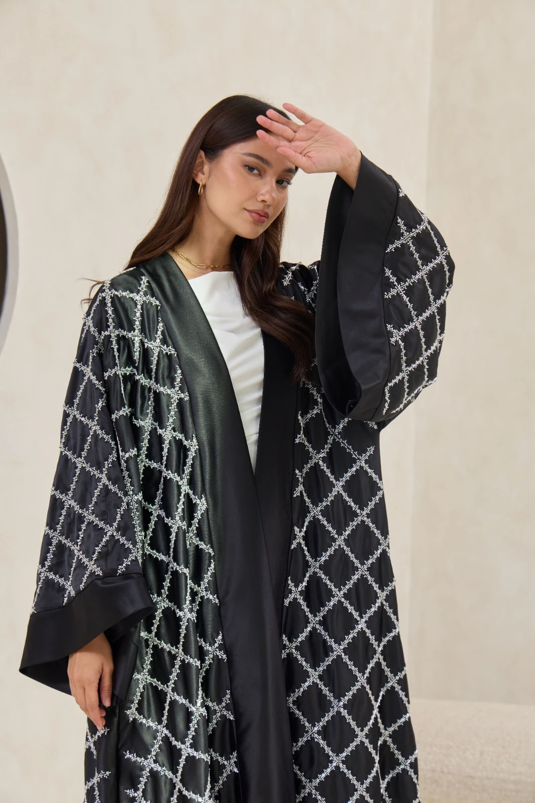 Black Luxury Abaya