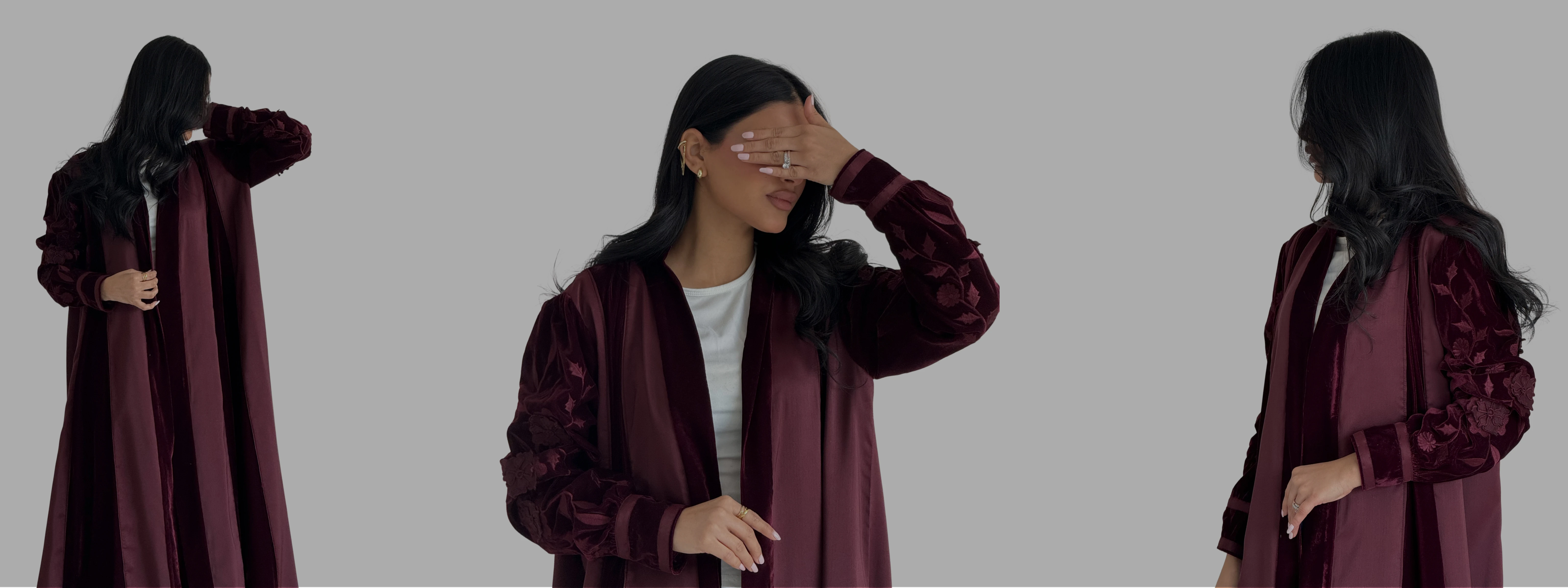 <h2>Step Into Elegance – Winter  Abayas 2025</h2> <p>Discover our latest collection designed to keep you  warm and stylish</p>