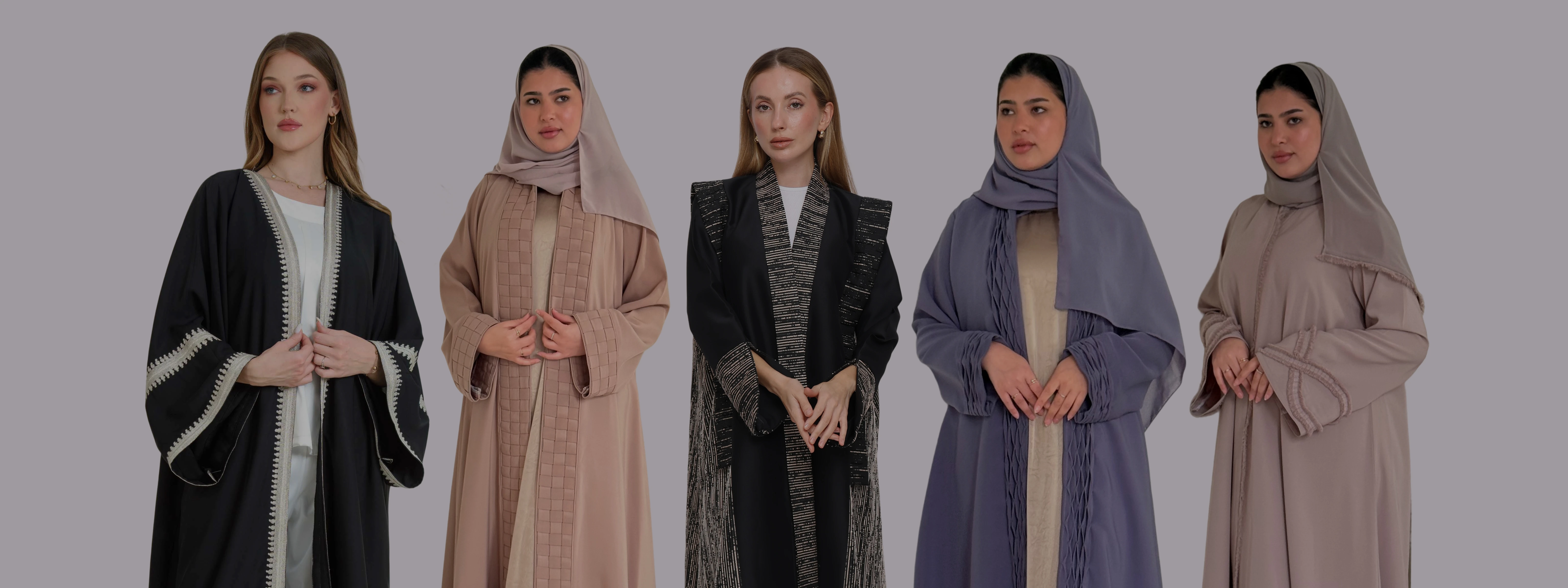 <h2>Fresh Looks, New Arrivals</h2> <p>Elegant abayas & blazers designed for modern  women</p>